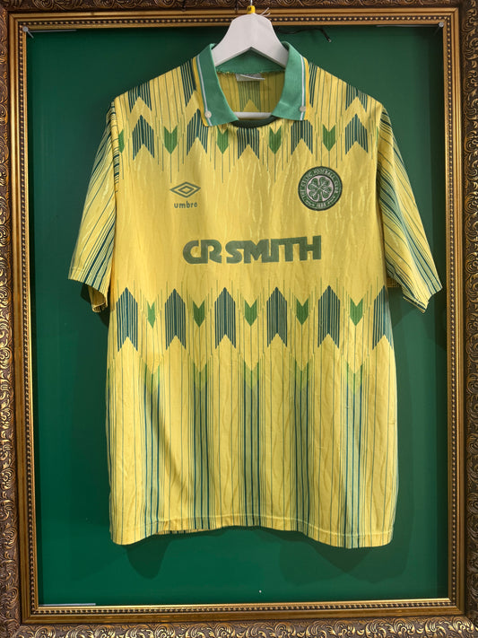 Celtic 1988/91 away shirt medium