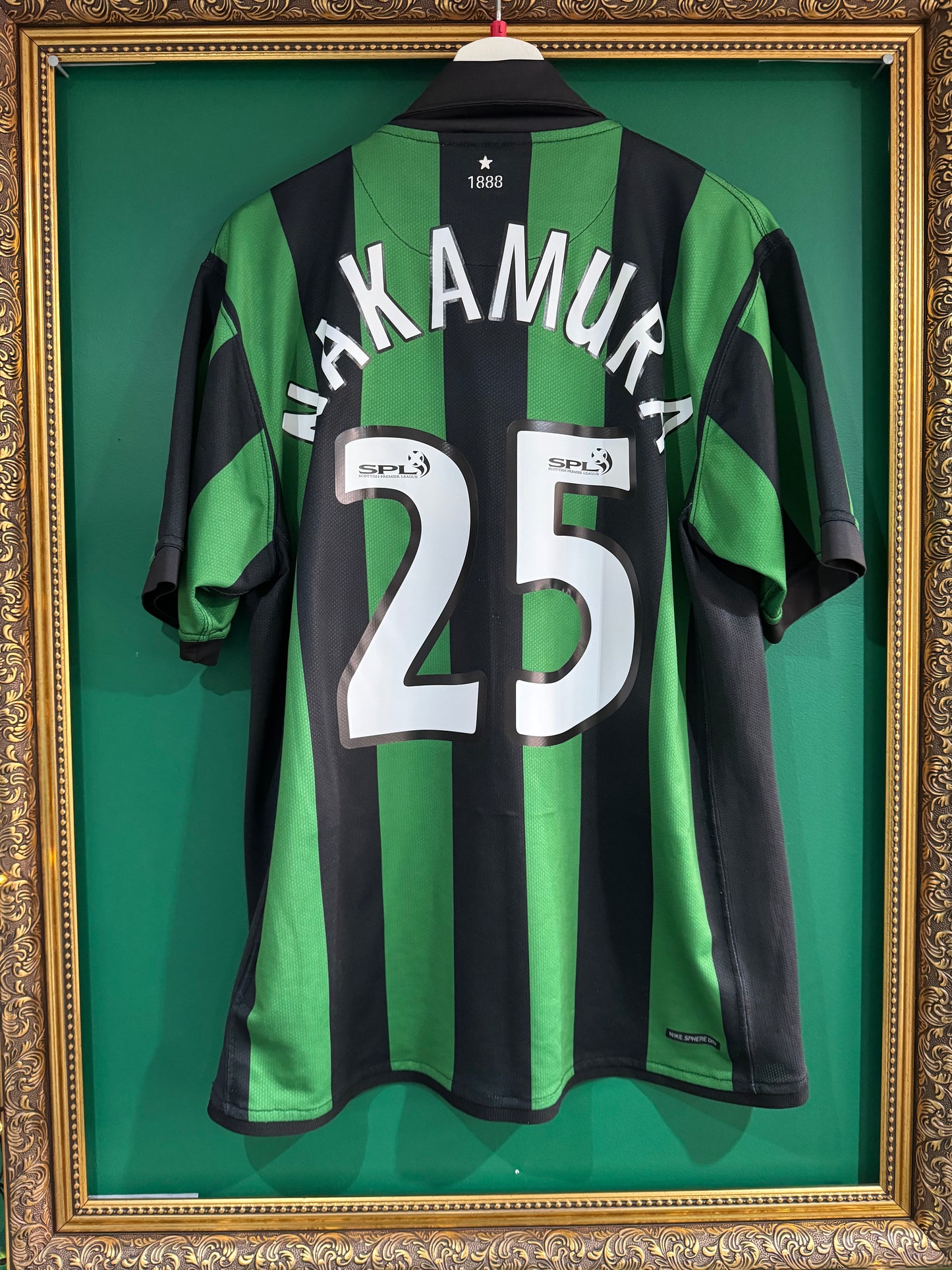 Celtic 2006/08 away shirt large Nakamura 25