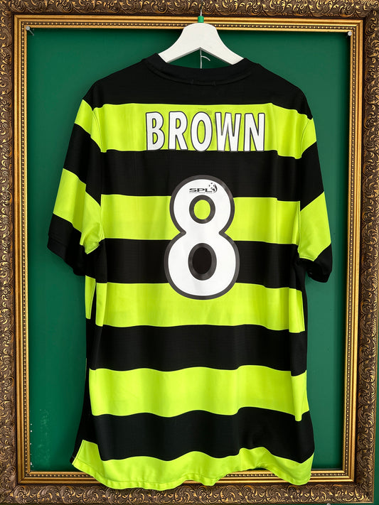 Celtic 2009/10 away xlarge Brown 8