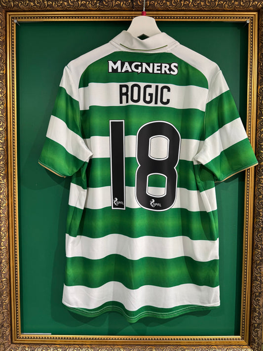 Celtic 2016/17 home shirt large Rogic 18