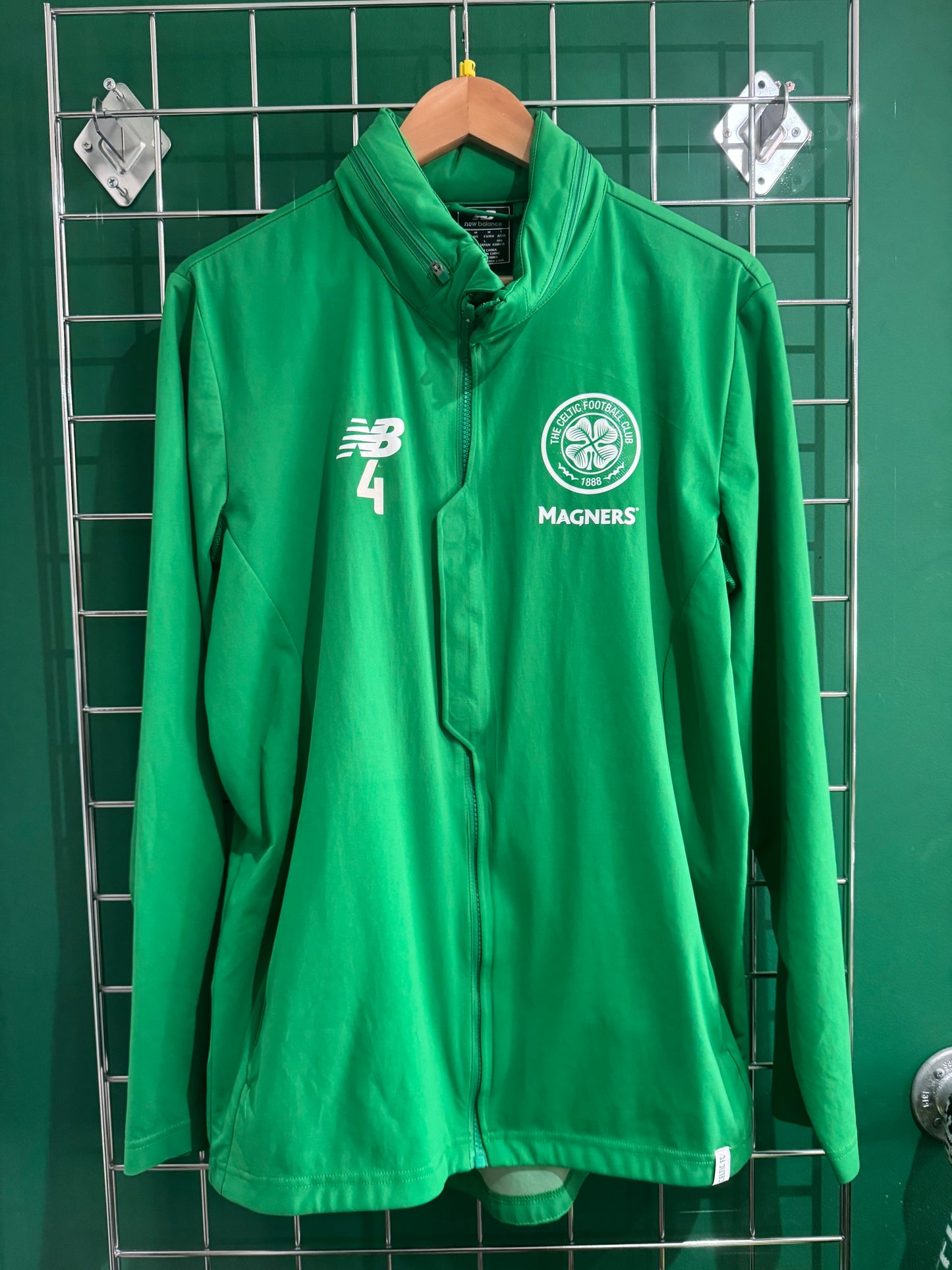 Jack Hendry Celtic worn training jacket