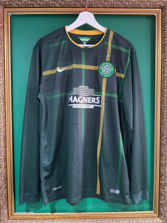 Celtic 2014/15 away shirt large ls