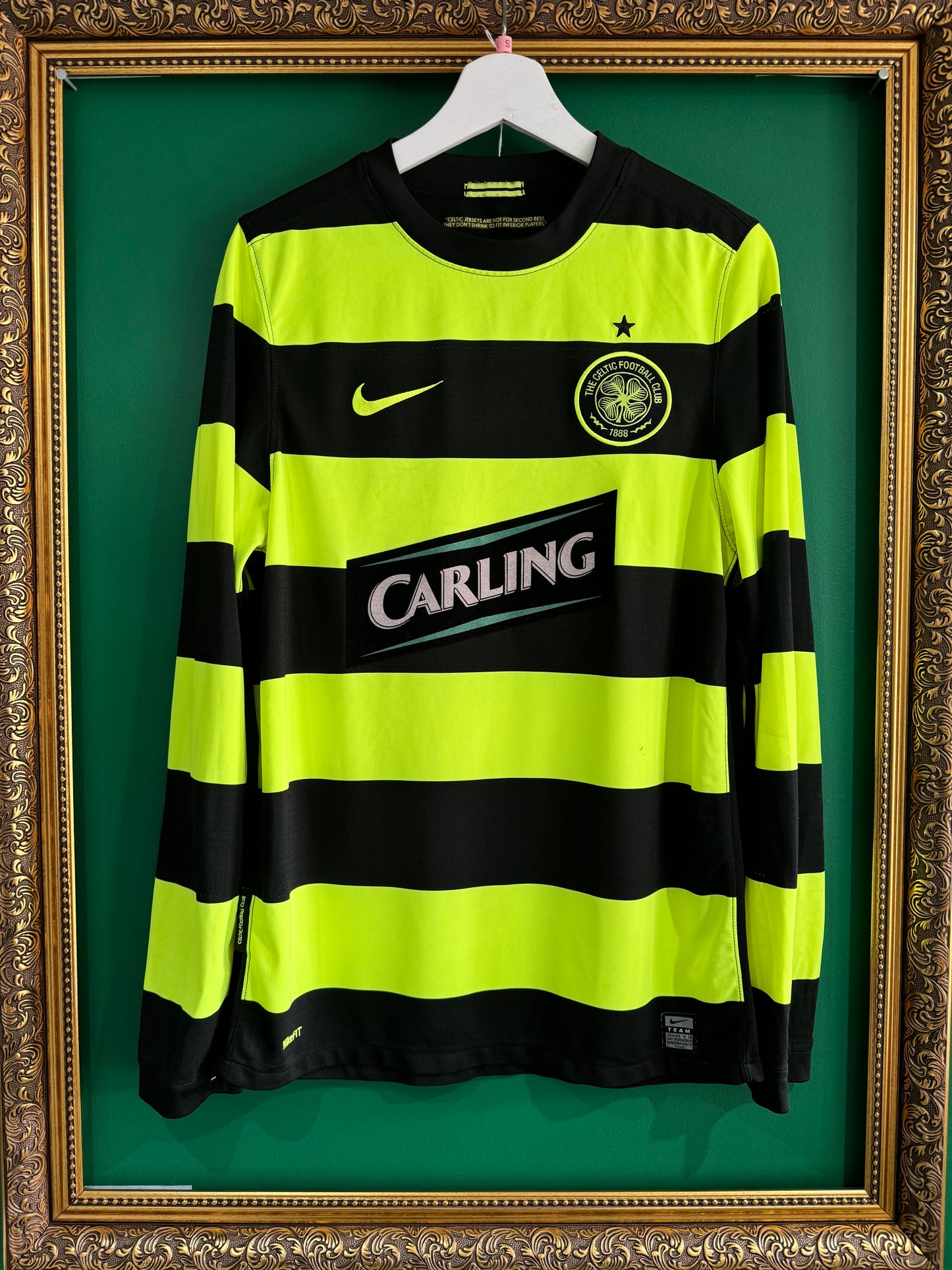 Celtic 2009/10 away small ls McGeady 46