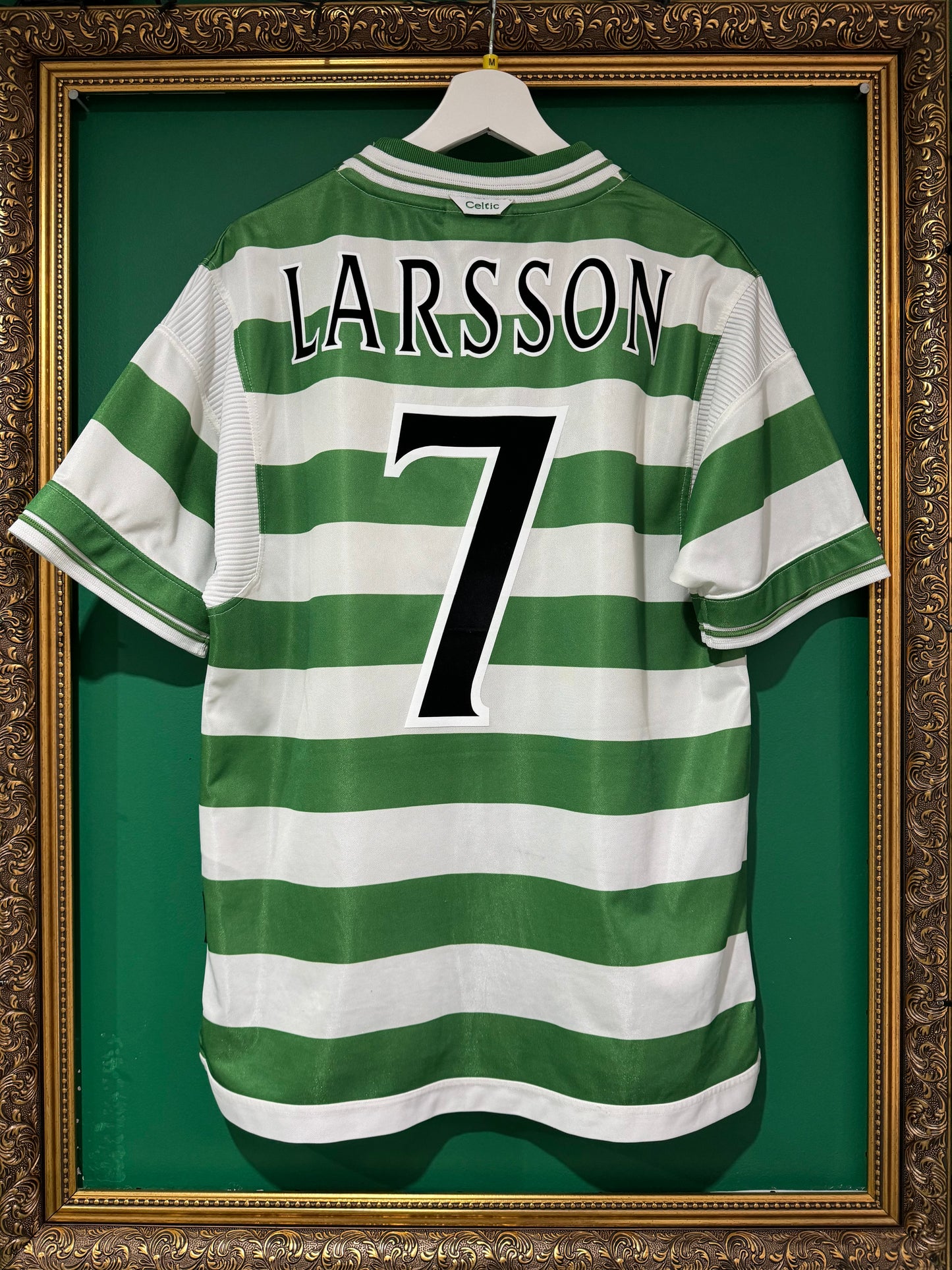 Celtic 1999/01 home medium Larsson 7