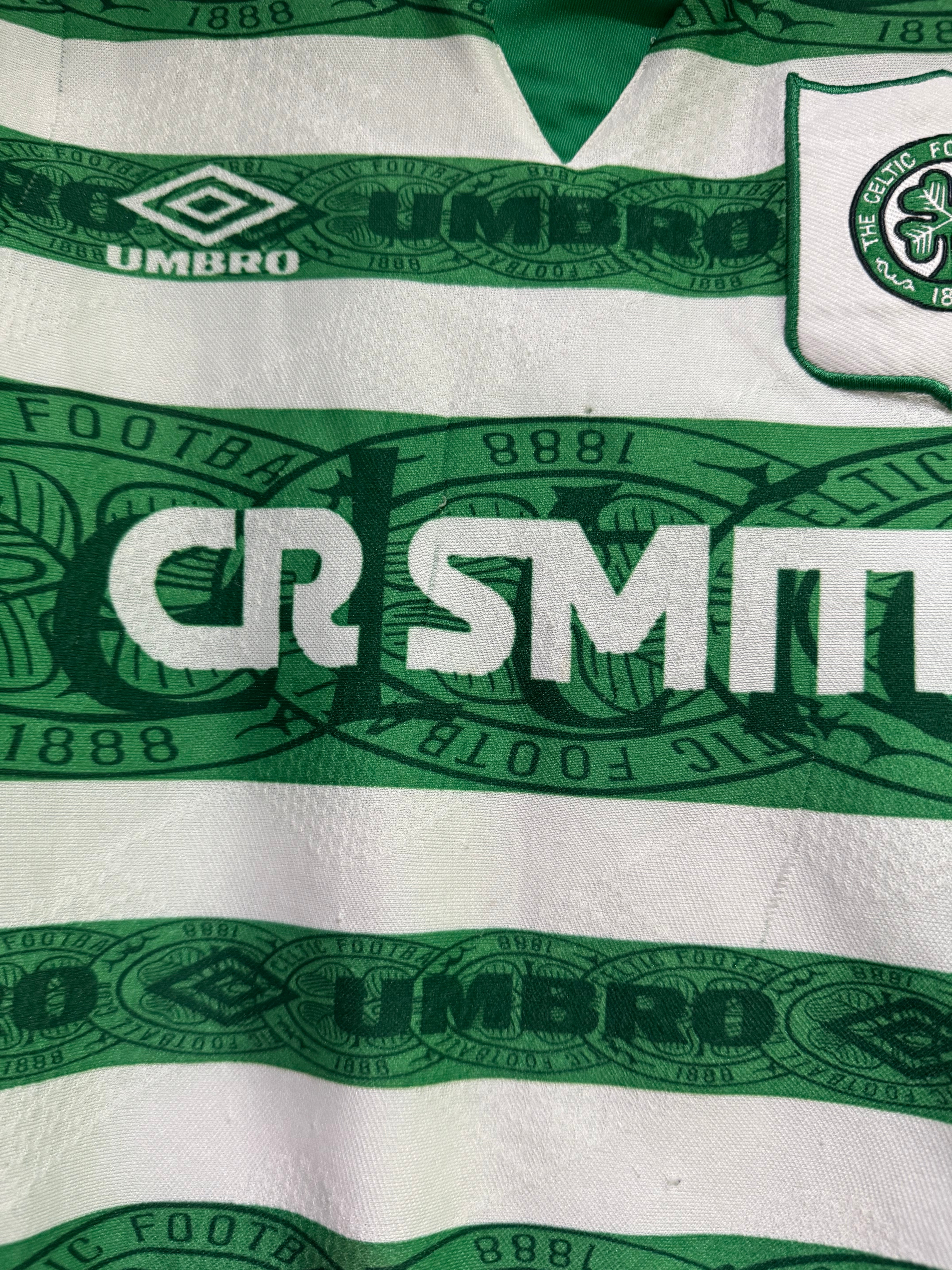 Celtic 1995/97 home shirt 8-10 years – The Glasgow Celtic Wear