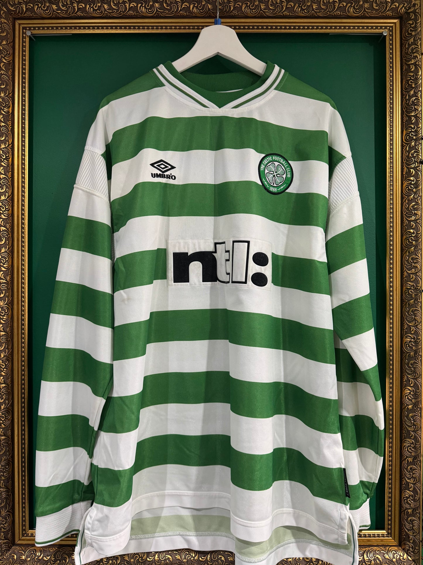 Celtic 1999/01 home shirt xxl ls