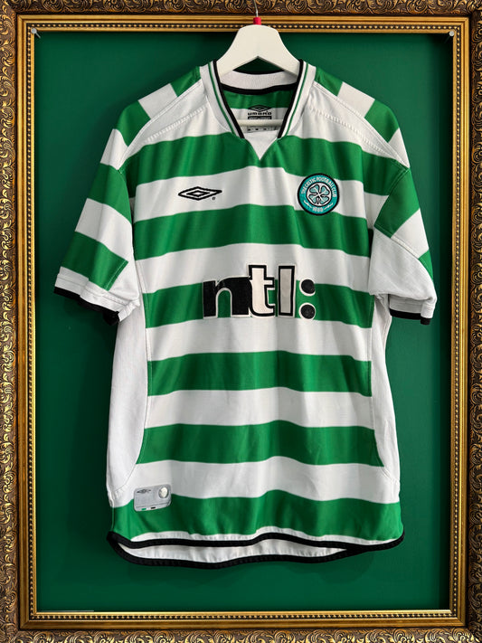 Celtic 2001/03 home shirt large