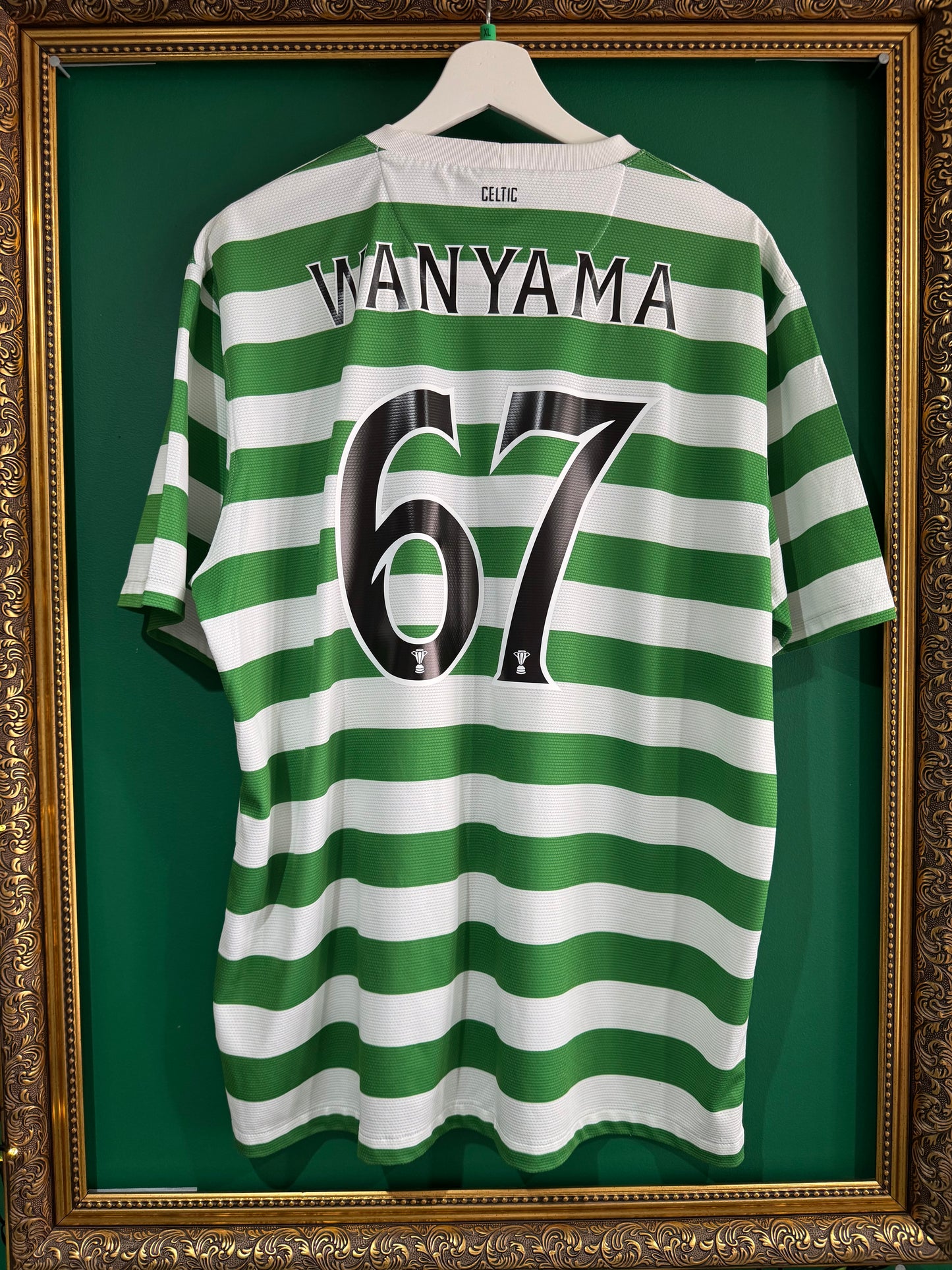 Celtic 2012/13 home shirt xlarge Wanyama 67