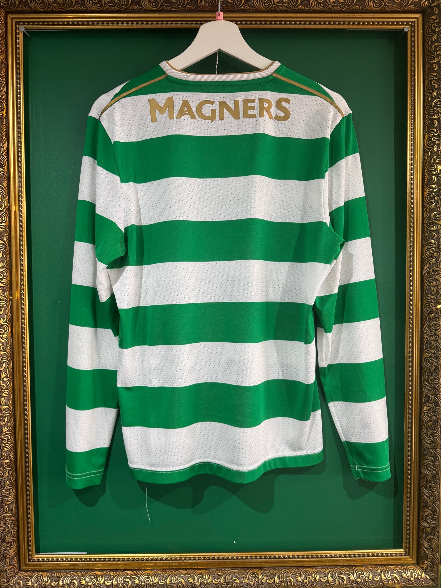 Celtic 2017/18 home shirt small ls