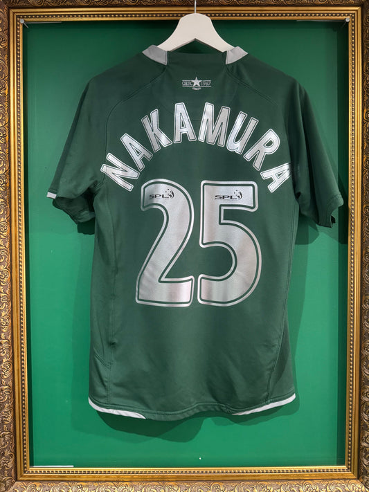 Celtic 2007/08 away shirt small Nakamura 25