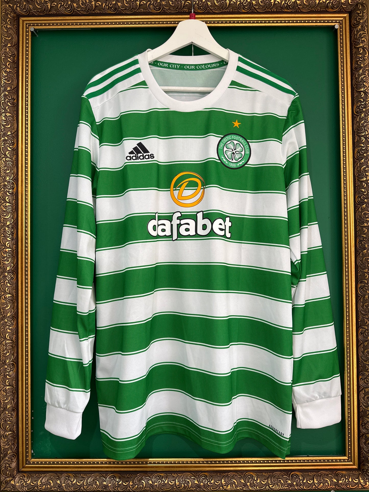 Celtic 2021/22 home xxlarge ls