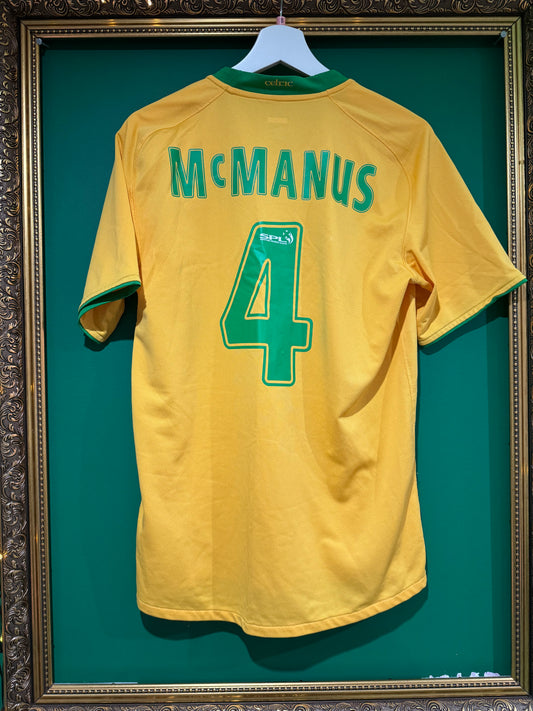 Celtic 2008/09 away shirt small McManus 4