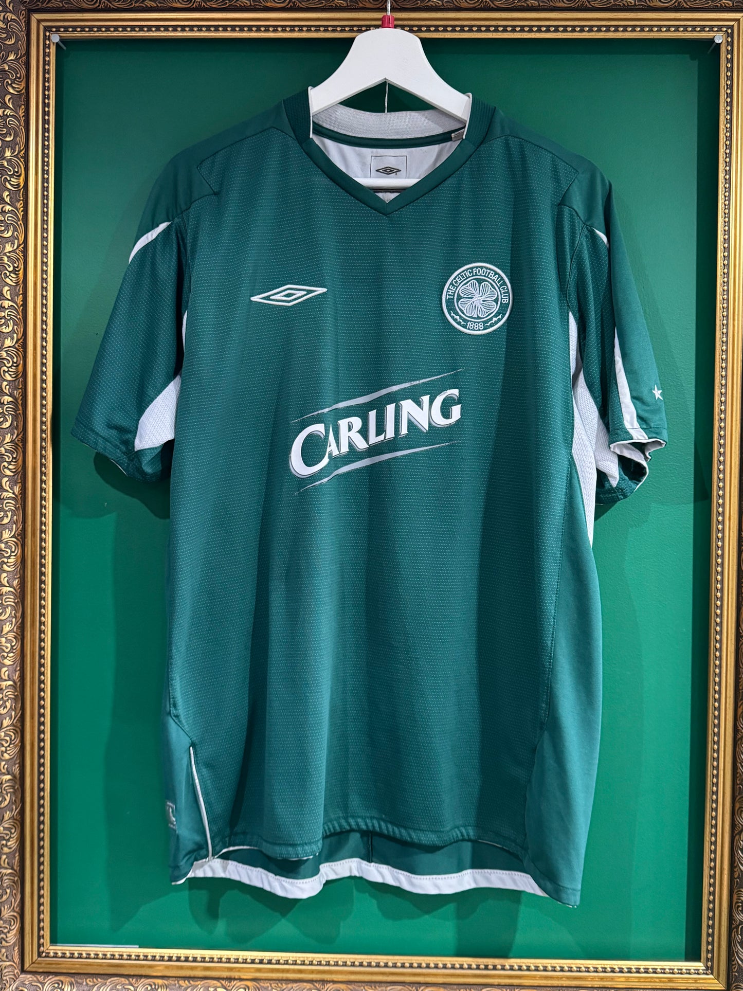 Celtic 2004/05 away shirt large Larsson 7