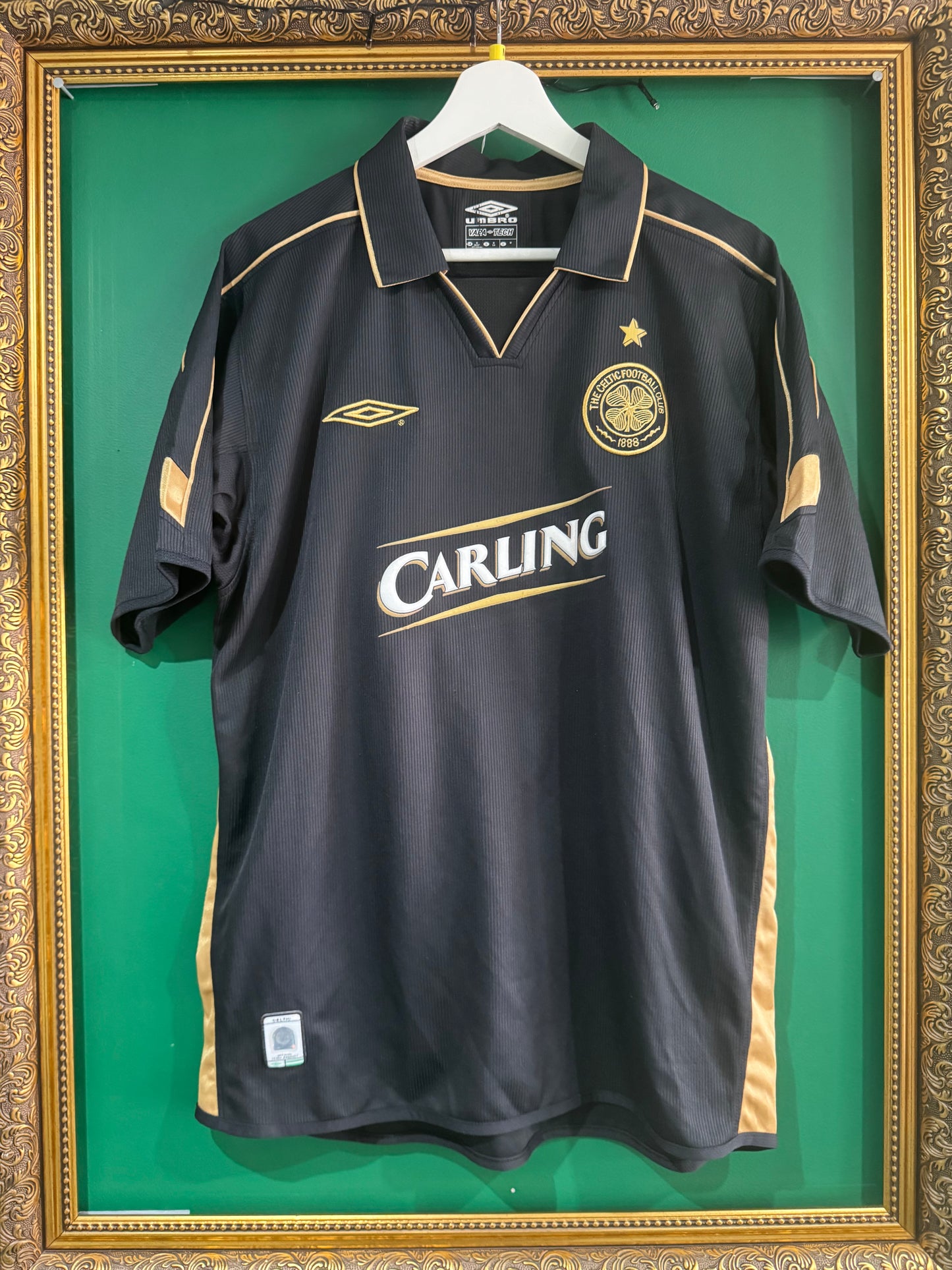 Celtic 2003/04 away shirt medium Larsson 7