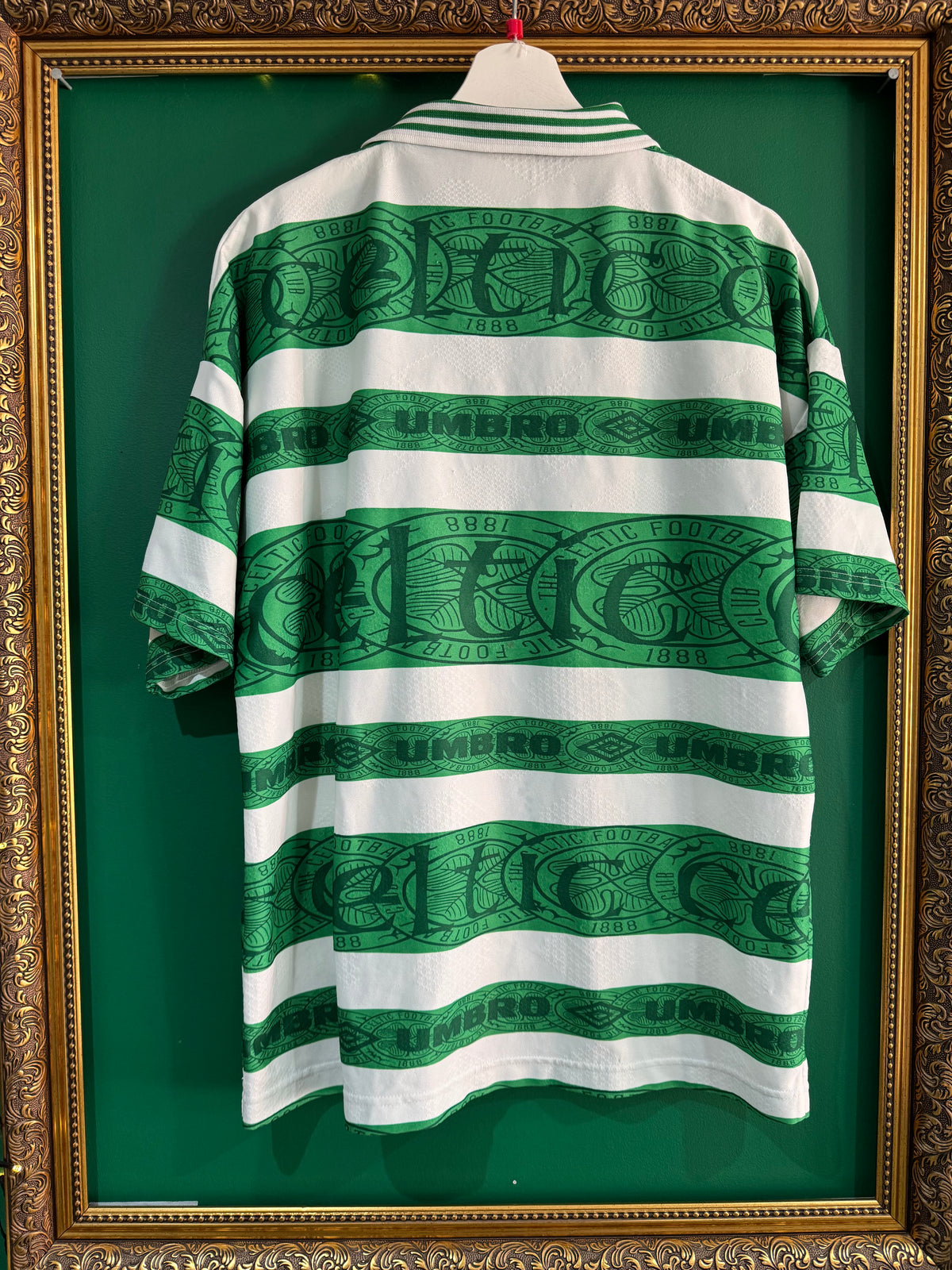 Celtic 1995/97 home shirt large