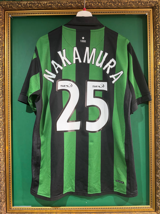 Celtic 2006/07 away shirt large Nakamura 25