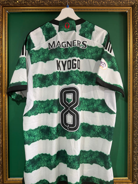 Celtic 2023/24 home shirt xxlarge Kyogo 8