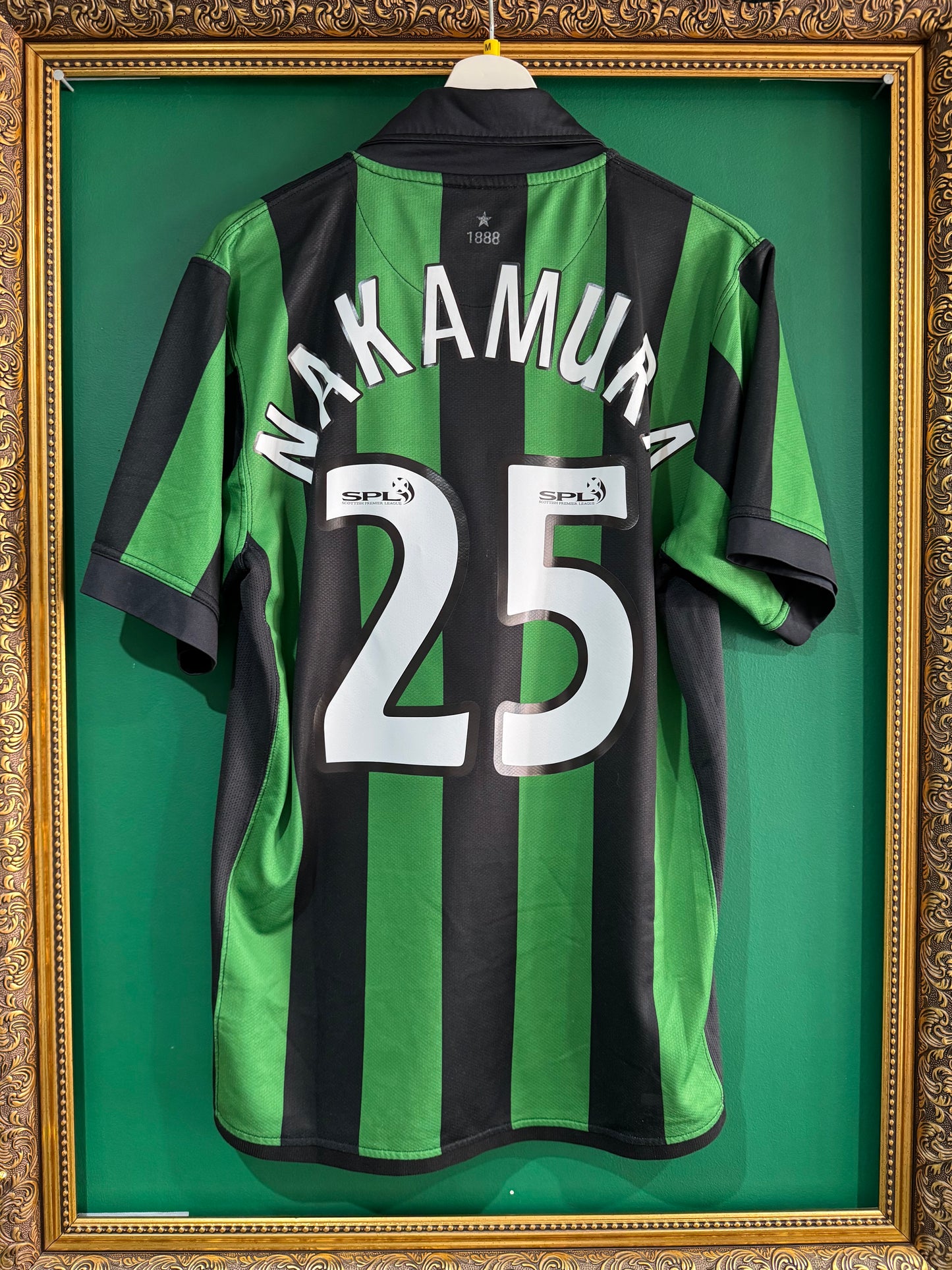 Celtic 2006/07 away shirt medium Nakamura 25