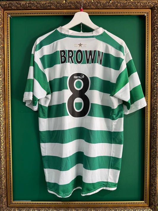 Celtic 2007/08 home large Brown 8