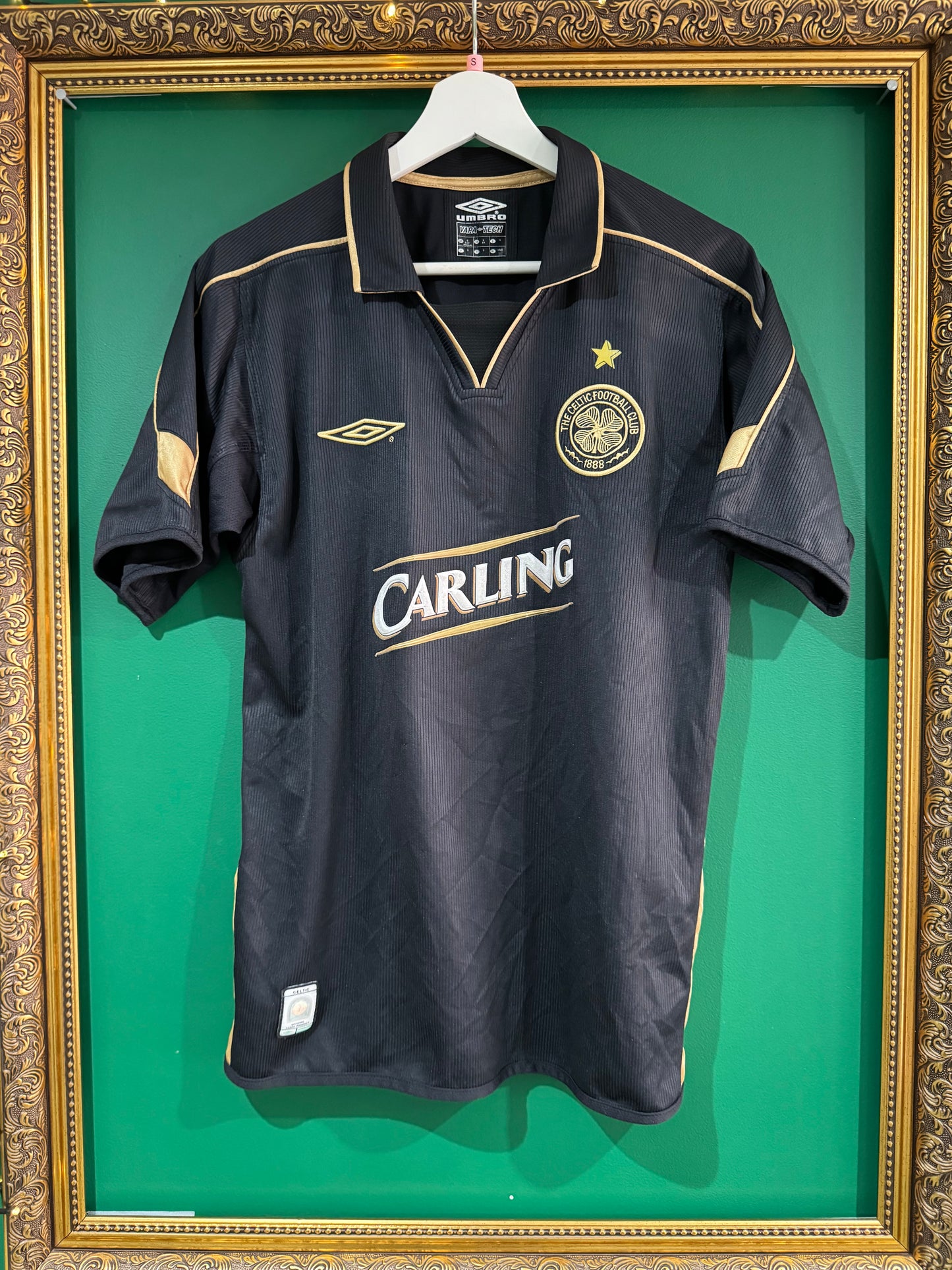 Celtic 2003/04 away shirt small Larsson 7