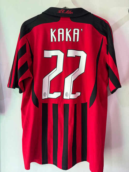 Ac Milan 2007/08 home large Kaka 22
