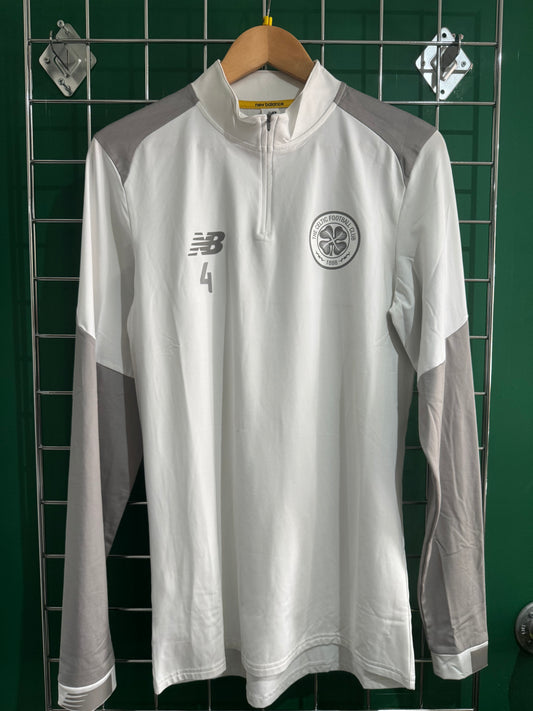 Jack Hendry worn training half zip top