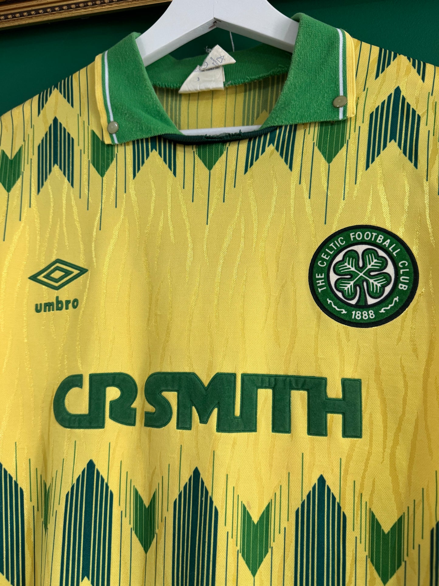 Celtic 1989/91 away shirt large 8/10