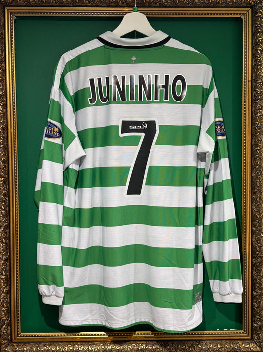 Celtic 2004/05 home xlarge ls Juninho 7