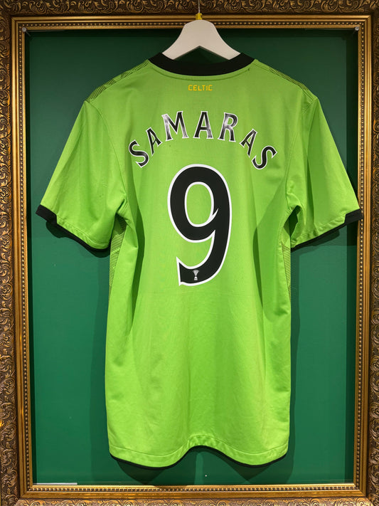 Celtic 2010/11 away shirt medium Samaras 9