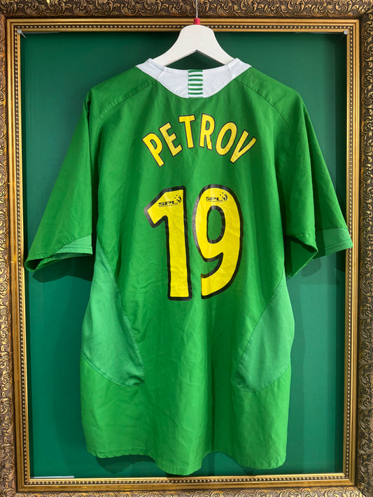 Celtic 2005/06 away shirt large Petrov 19