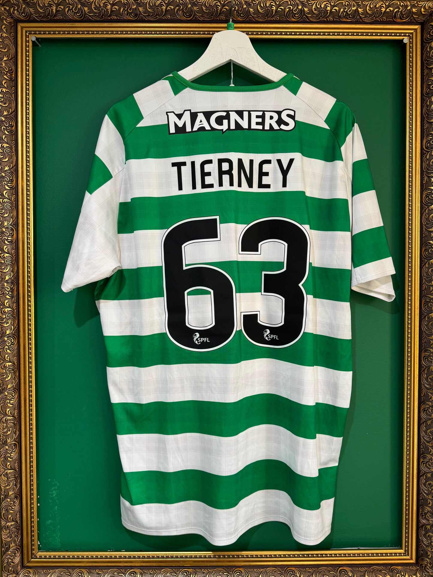 Celtic 2018/19 home xlarge Tierney 63