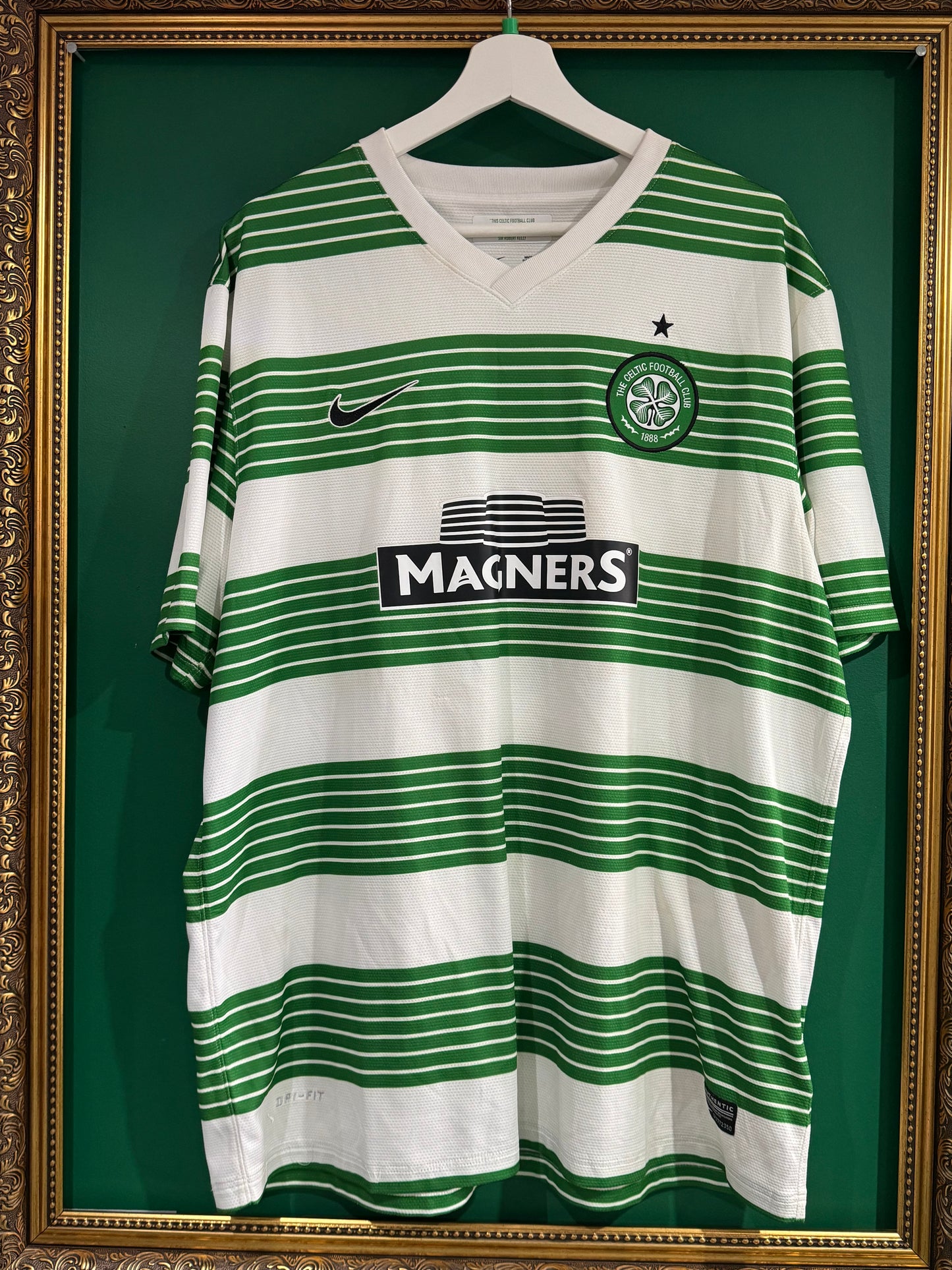 Celtic 2013/15 home shirt xlarge Virgil 5