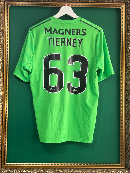 Celtic 2017/18 third shirt small Tierney 63