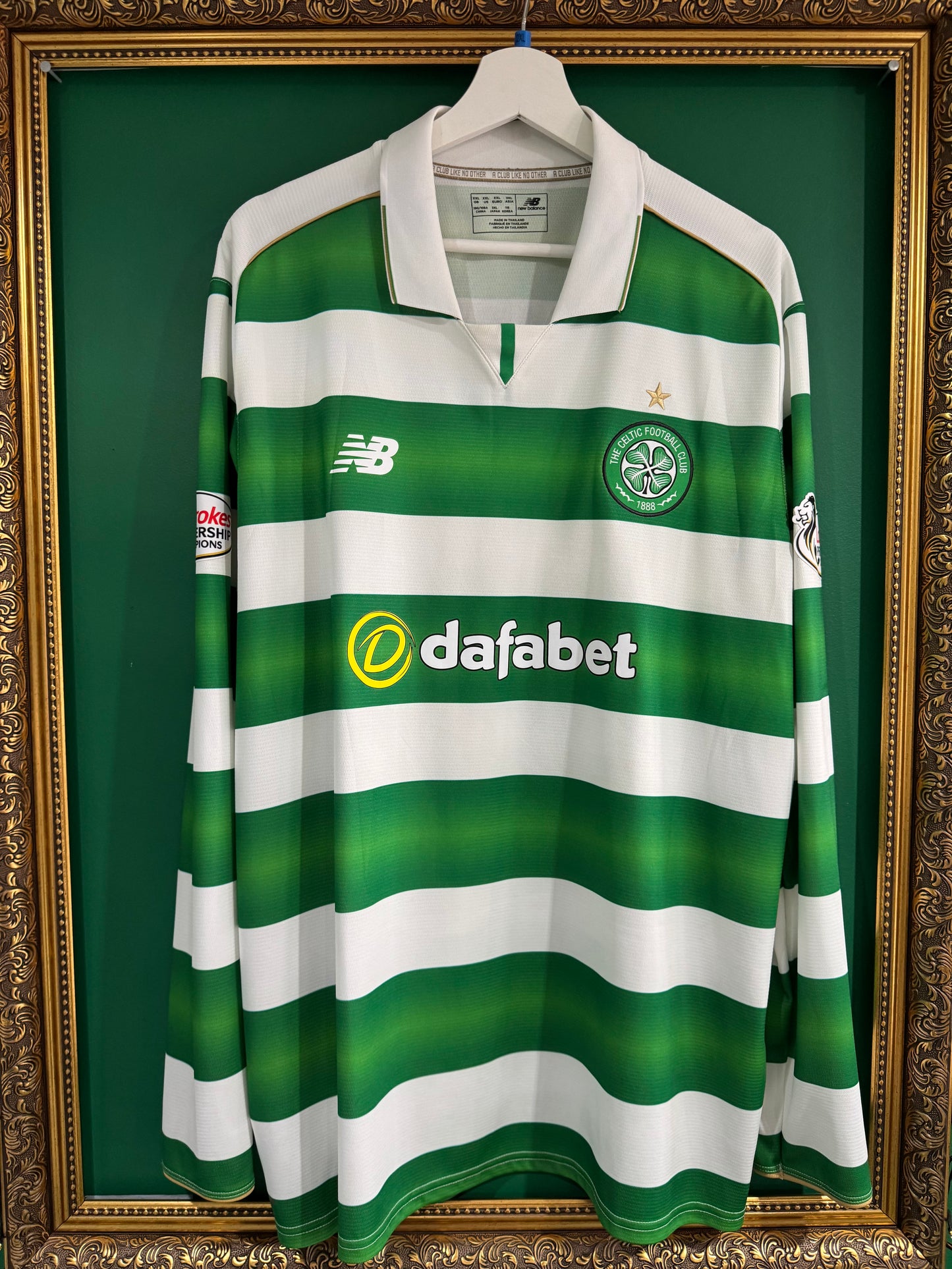 Celtic 2016/17 home shirt ls xxlarge Dembele 10