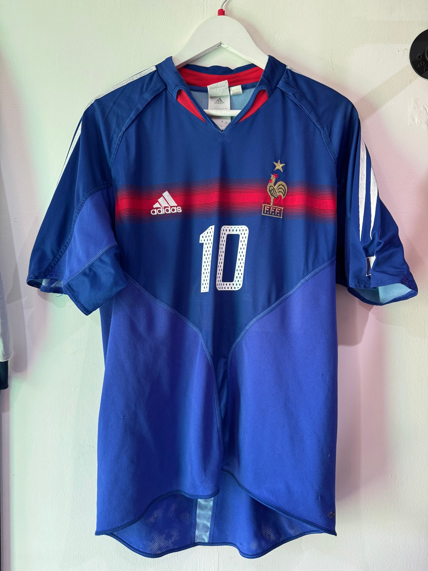 France 2004/06 home large Zidane 10