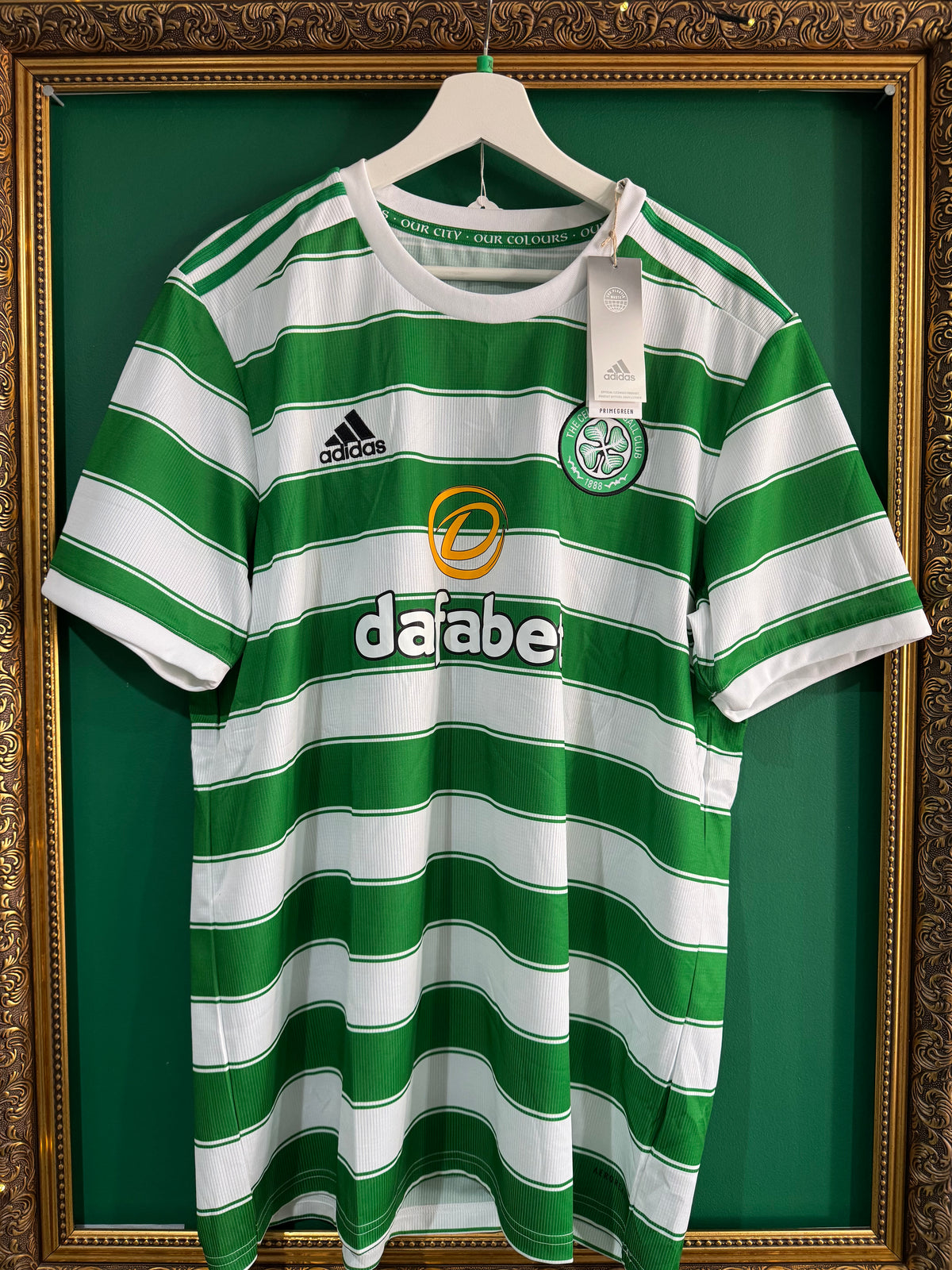 Celtic 2021/23 home shirt xlarge BNWT