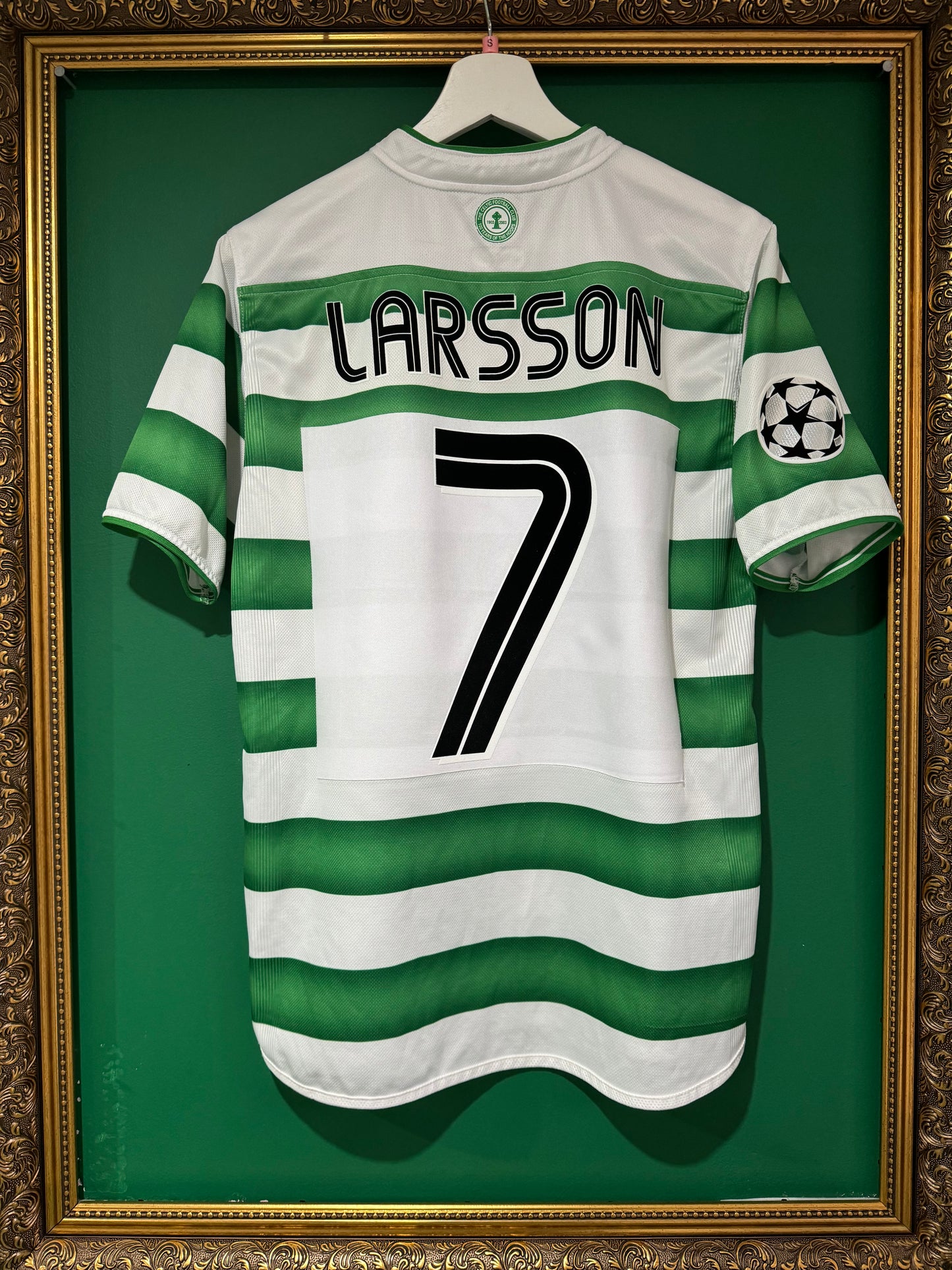 Celtic 2003/04 home small Larsson 7