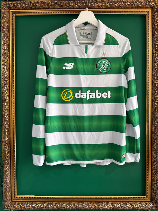 Celtic 2016/17 home shirt small ls