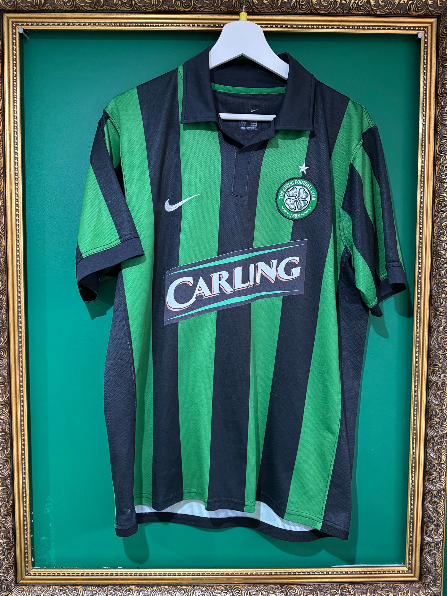 Celtic 2006/07 away medium Nakamura 25 sponsor replaced