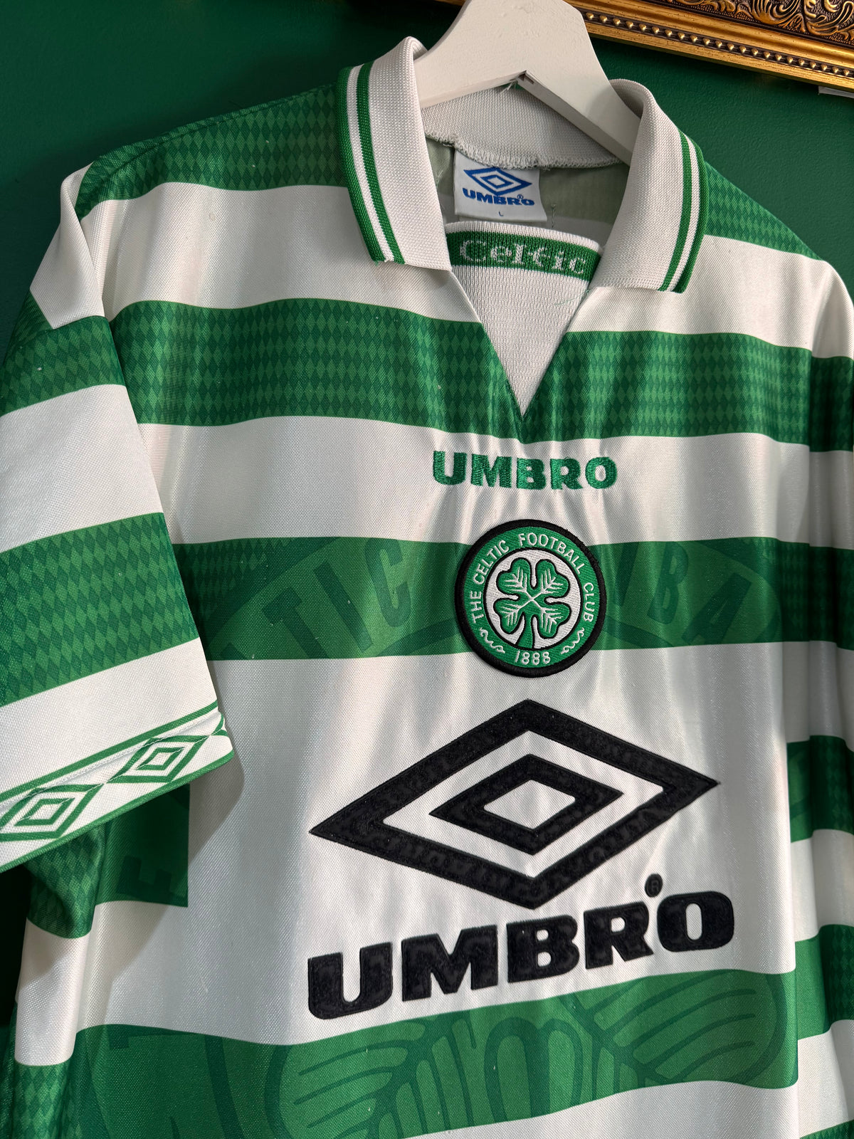 Celtic 1997/99 home shirt large
