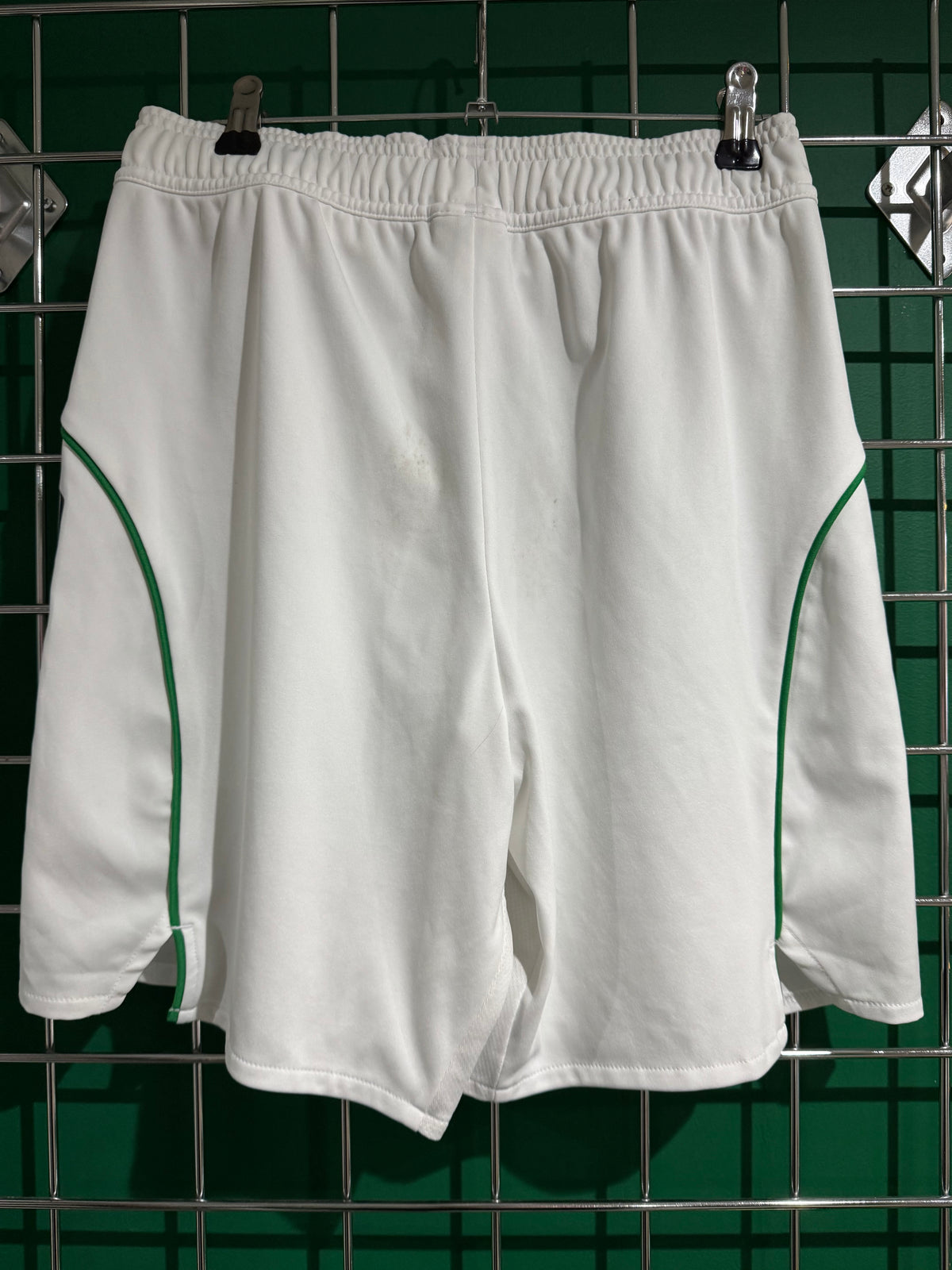 Celtic home European elite matchworn shorts small McCowan 14