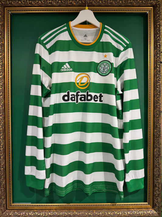 Celtic 2020/21 home shirt medium ls