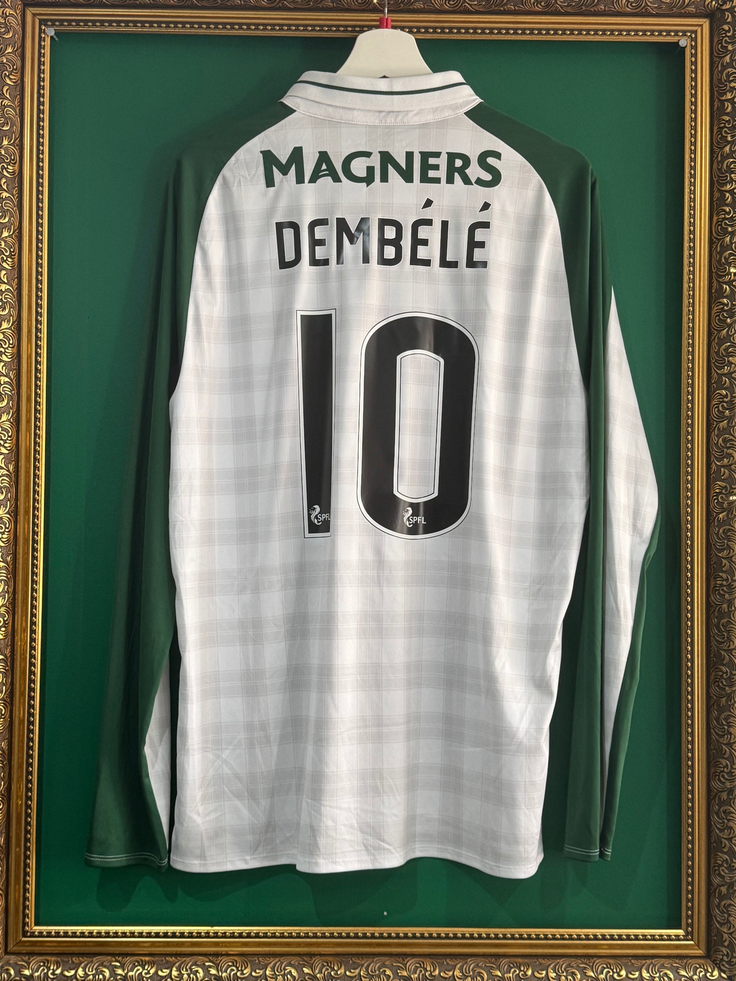 Celtic 2018/19 away shirt large ls Dembele 10