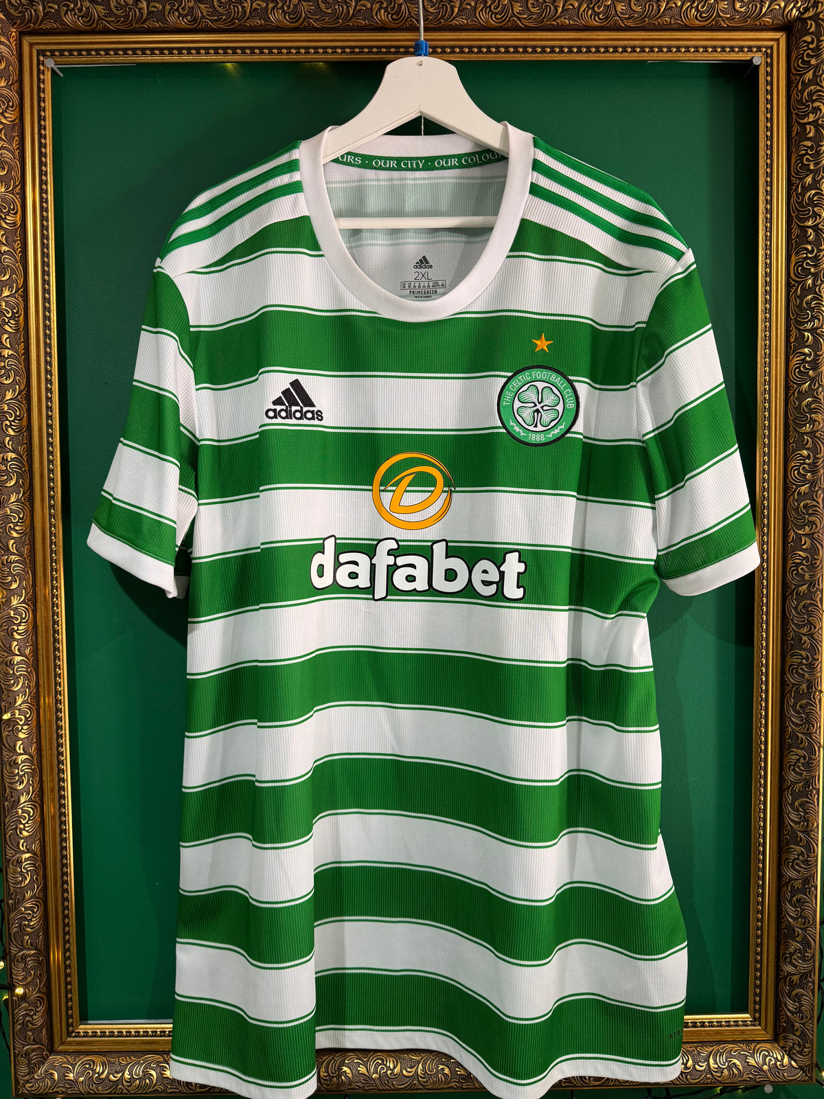 Celtic 2021/22 home shirt xxlarge