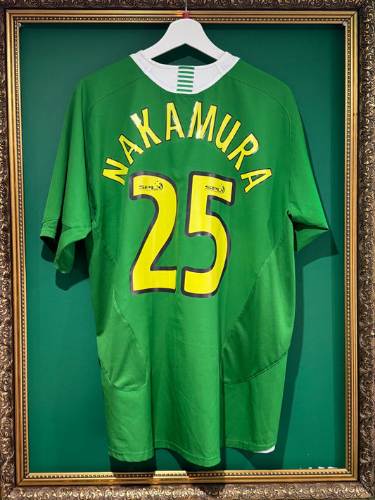 Celtic 2005/06 away large Nakamura 25