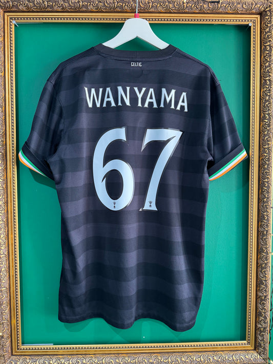 Celtic 2012/13 away shirt large Wanyama 67