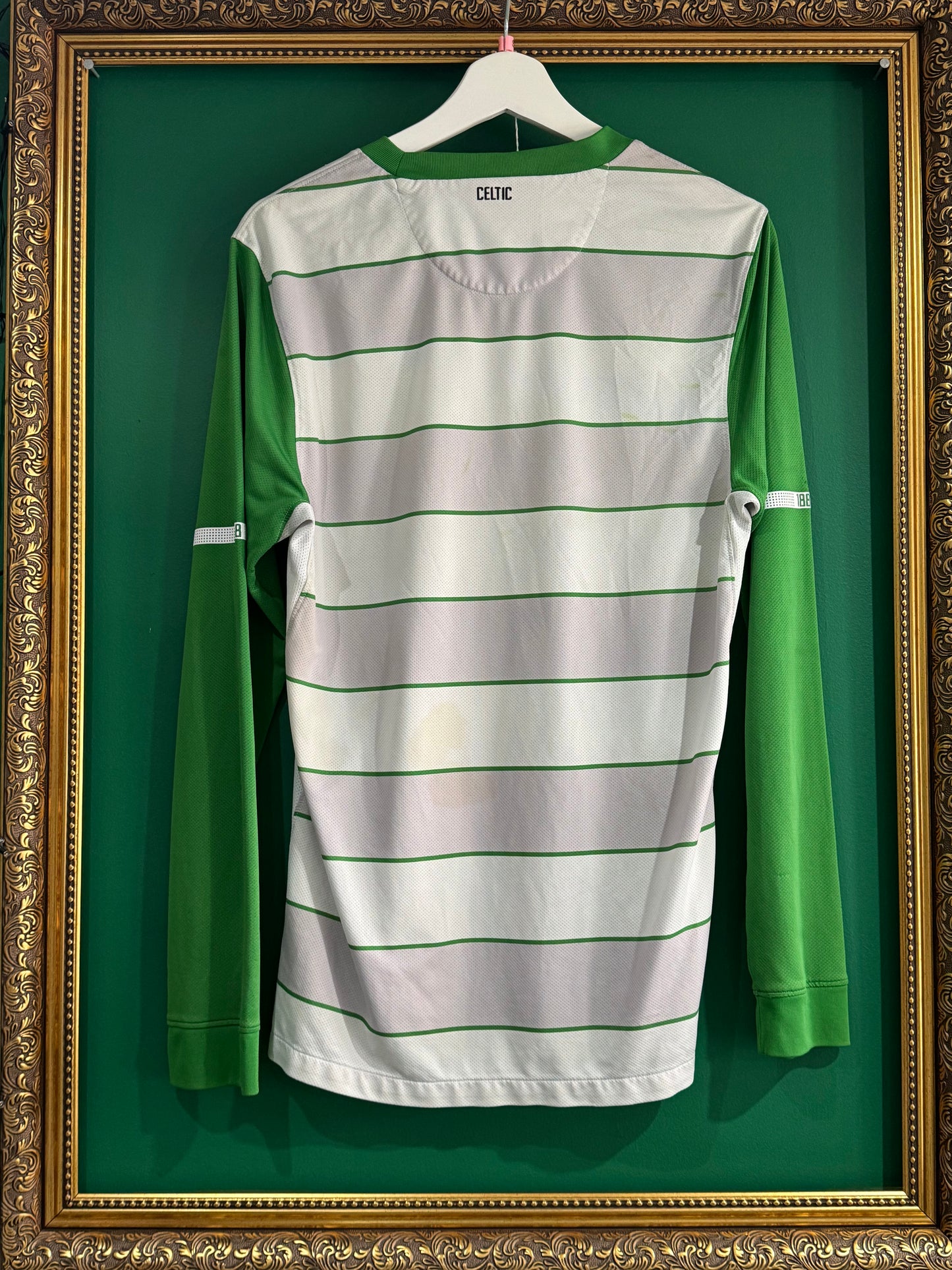 Celtic 2011/12 away shirt small ls 8/10