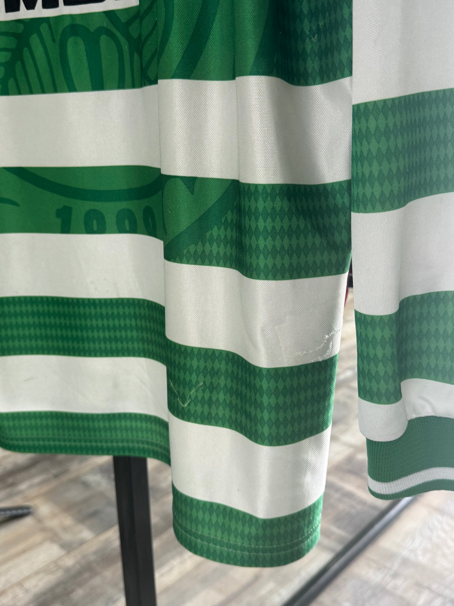 Celtic 1997/99 home shirt xlarge long sleeve