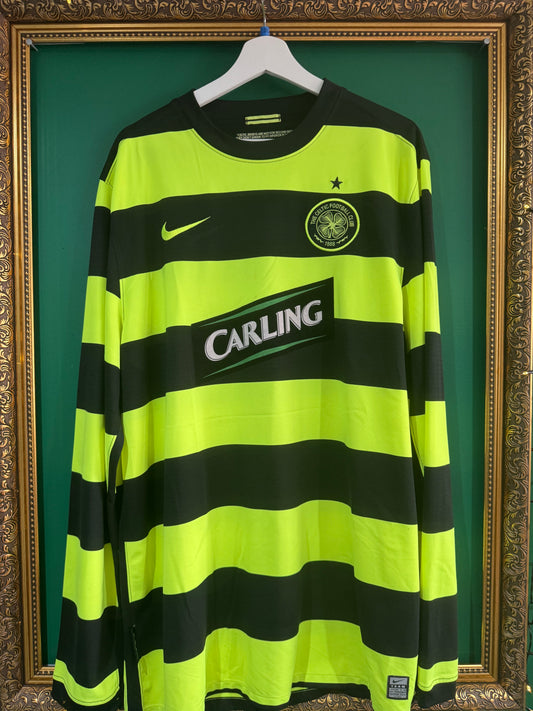 Celtic 2009/10 away shirt xxlarge ls