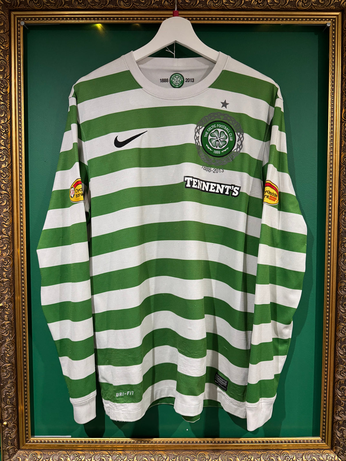 Celtic 2012/13 home shirt large ls